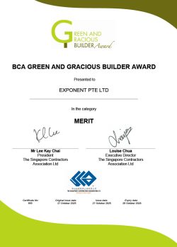 GGBS Certificate - Exponent